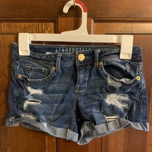 Aeropostale denim shorts